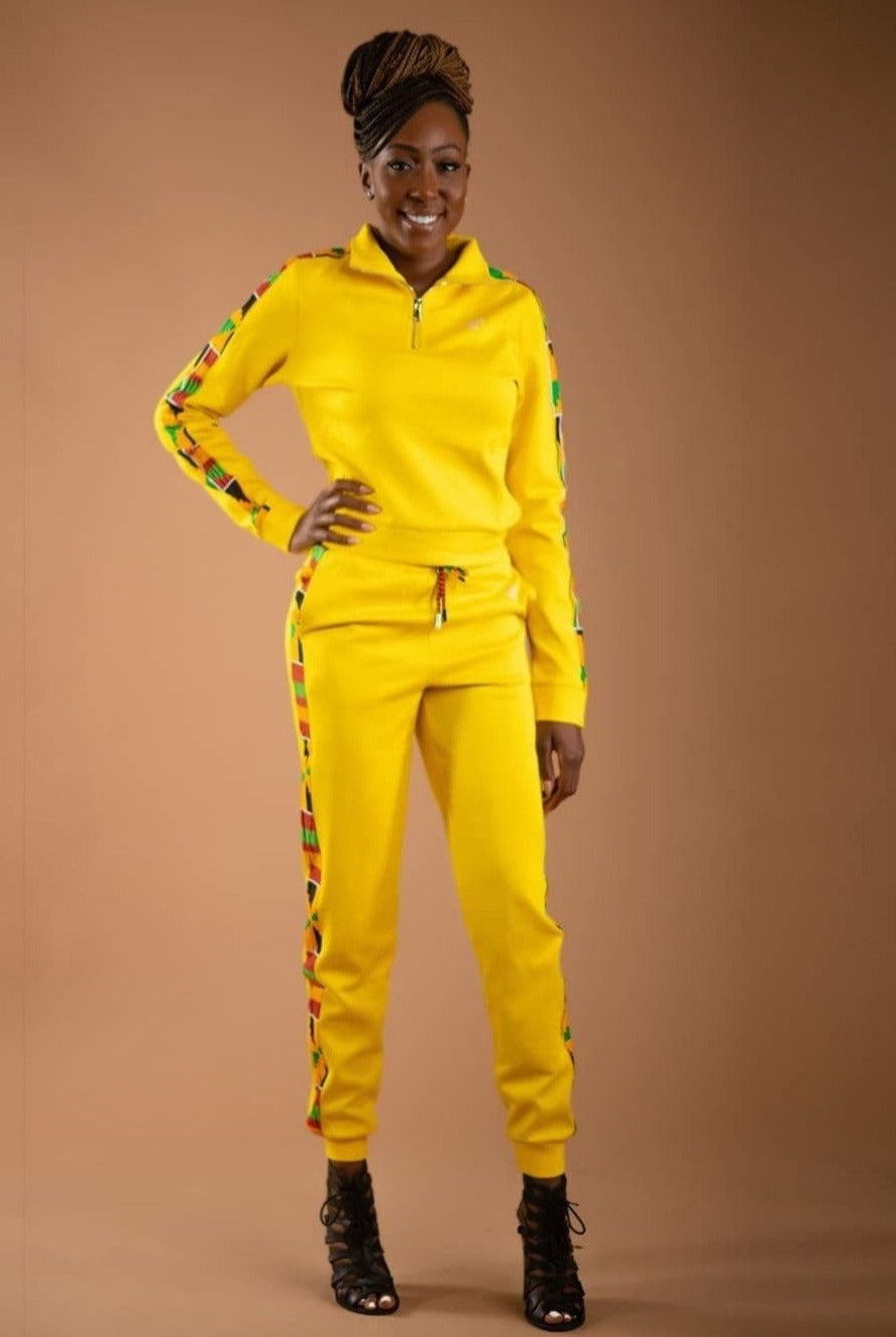 Yellow Track Suit